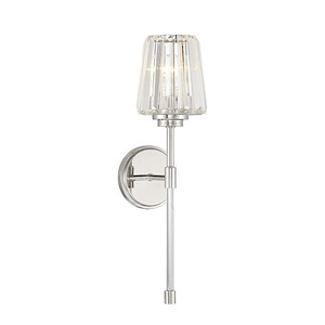 Garnet - 1 Light Wall Sconce In Glam Style-20.5 Inches Tall and 5.5 Inches Wide - 1279472