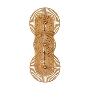 Abbott - 2 Light Wall Sconce-17 Inch Tall and 7 Inch Wide