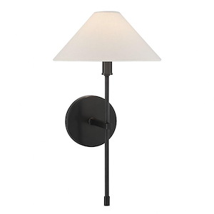 Avon - 1 Light Wall Sconce In Contemporary Style-17.5 Inches Tall and 9 Inches Wide