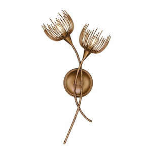 Protea - 2 Light Wall Sconce-27.25 Inch Tall and 13.38 Inch Wide