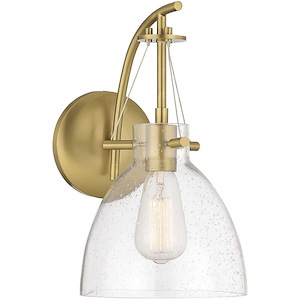 Foster - 1 Light Wall Sconce In Modern Style-14 Inches Tall and 8 Inches Wide