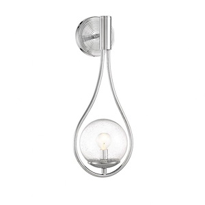 Encino - 1 Light Wall Sconce In Modern Style-20 Inches Tall and 8 Inches Wide