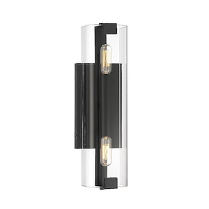 Winfield - 2 Light Wall Sconce In Contemporary Style-15.5 Inches Tall And 4.5 Inches Wide