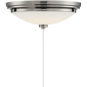 14W 1 LED Fan Light Kit-Transitional Style with Contemporary and Industrial Inspirations-4.5 inches tall by 12 inches wide