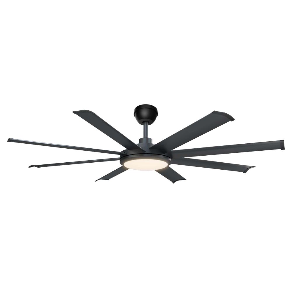 Sky Plus Fans SkyX - 2149-MB - Antares SkyFan 60in 8 Blade Ceiling Fan and Light Kit ...