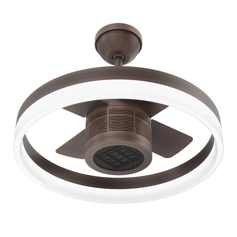Sky Plus Fans SkyX - 2250-BR - SkyFan and Turbo Heater 4 Blade 24in LED Fandelier ...