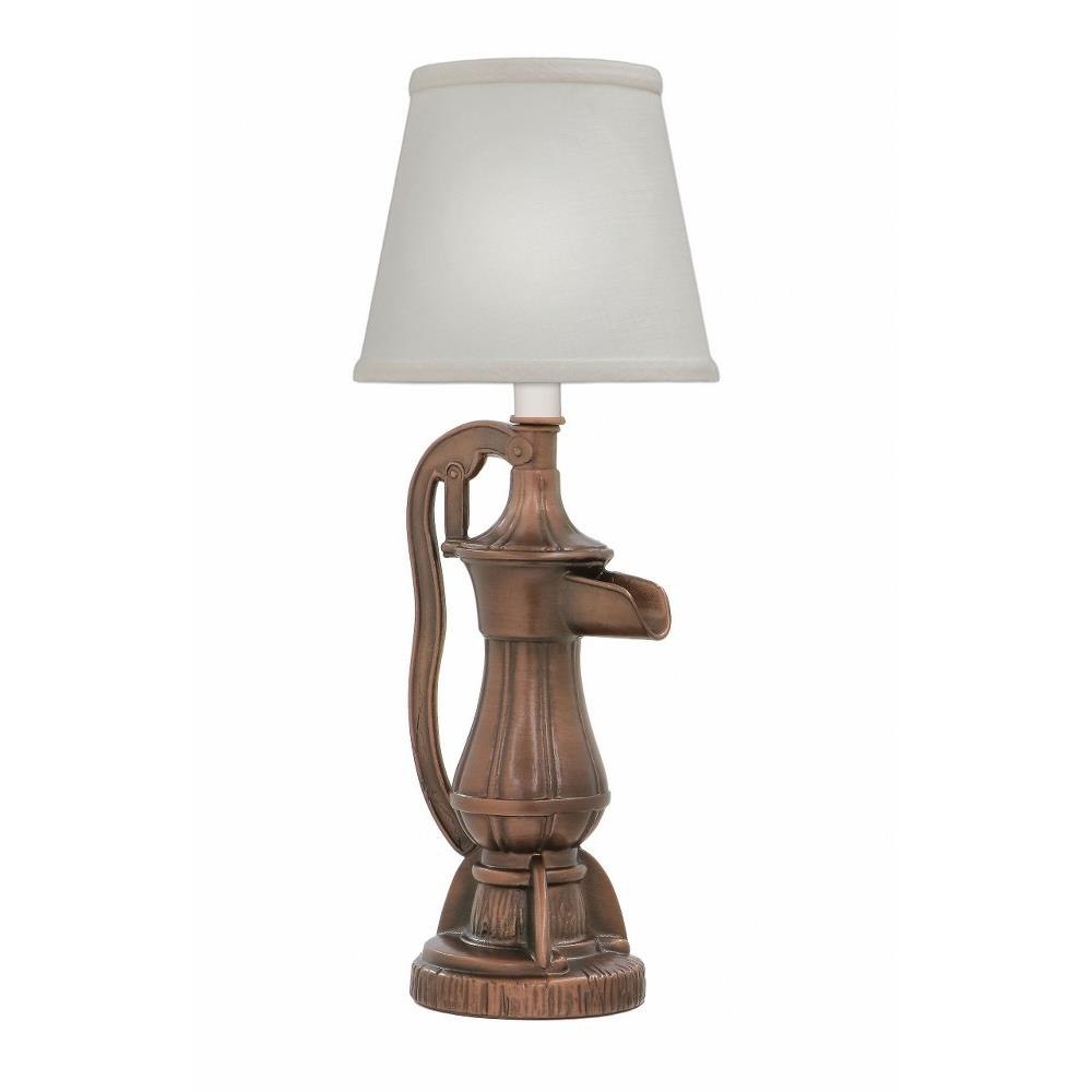 Stiffel - ML-AC9587-AOB - 1 Light Vintage Water Pump Mini Table Lamp-16  Inches Tall