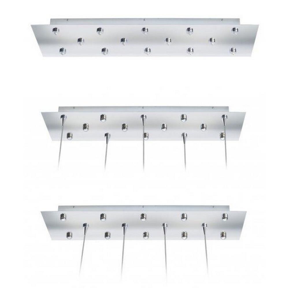 Stone Lighting - CPEJRT14LED - Accessory - 31 Inch 14 Port Low Voltage  Canopy for LED Fixture