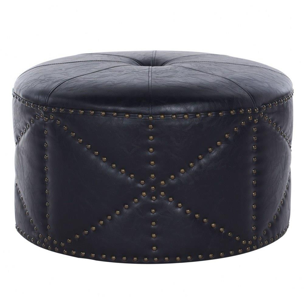 Yin Yang Purple & Denim 2024 Footstool