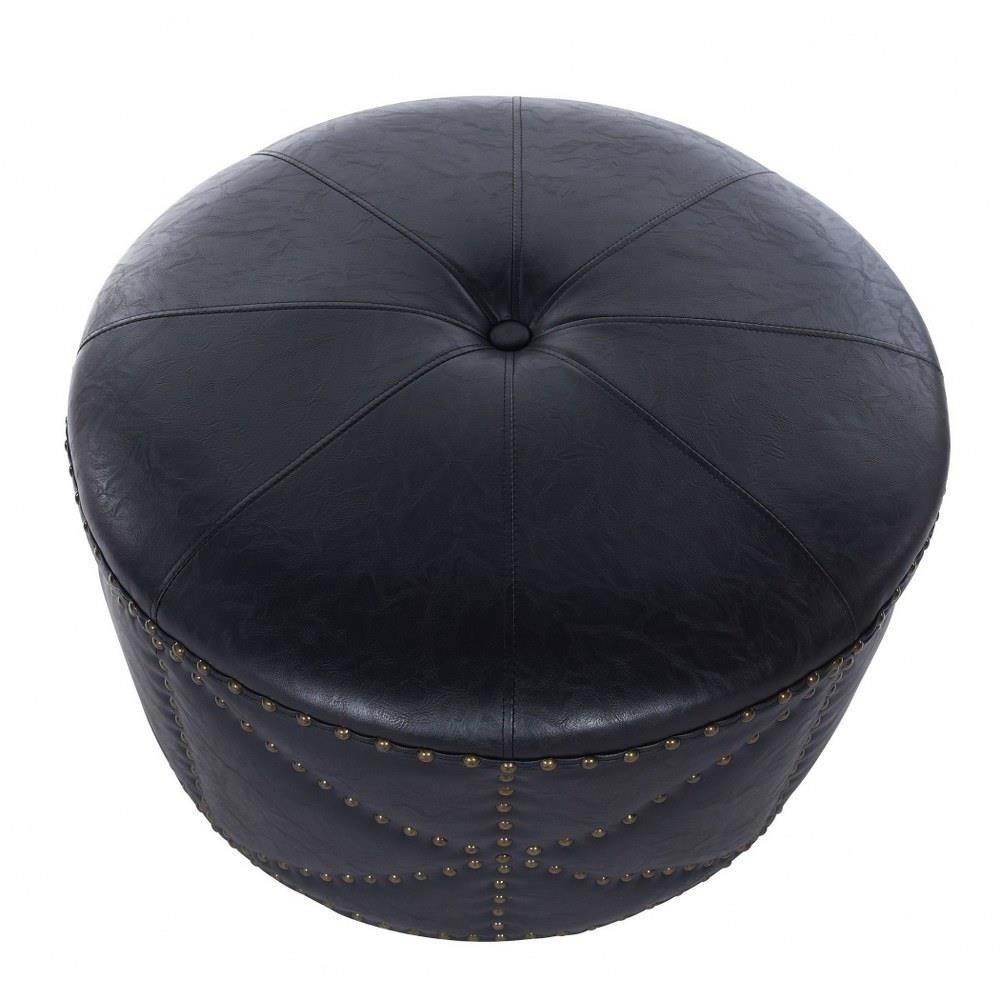 Yin Yang Purple & Denim 2024 Footstool