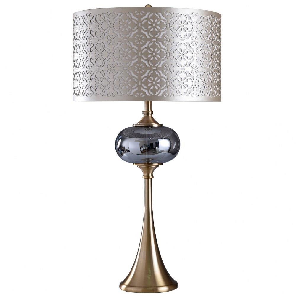 StyleCraft Home Collection 23.5-in Table Lamp with Fabric Shade