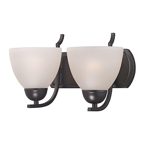 Kingston - 2 Light Bath Vanity-10 Inches Tall and 13 Inches Wide