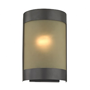 1 Light Wall Sconce-10 Inches Tall and 7 Inches Wide