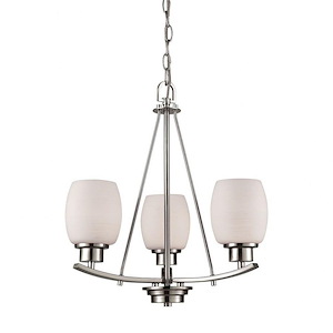 Casual Mission - Three Light Chandelier - 886030