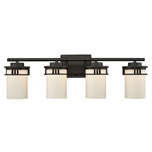 Ravendale - 4 Light Bath Vanity-9 Inches Tall and 27 Inches Wide - 1336292