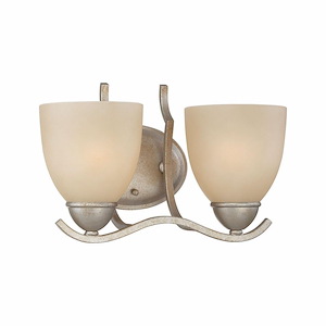 Triton - 2 Light Bath Vanity-8.5 Inches Tall and 12 Inches Wide