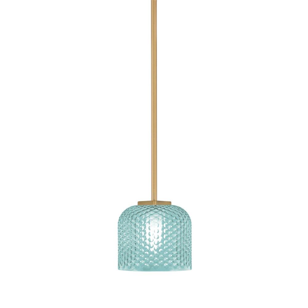 Franklin - 1 Light Stem Hung Mini Pendant-5.75 Inch Tall and 6 Inch Length