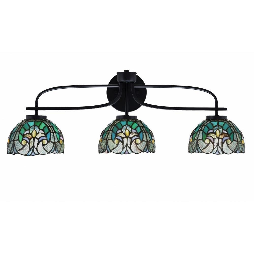 Cavella - 3 Light Bath Bar-9.75 Inches Tall and 28 Inches Length