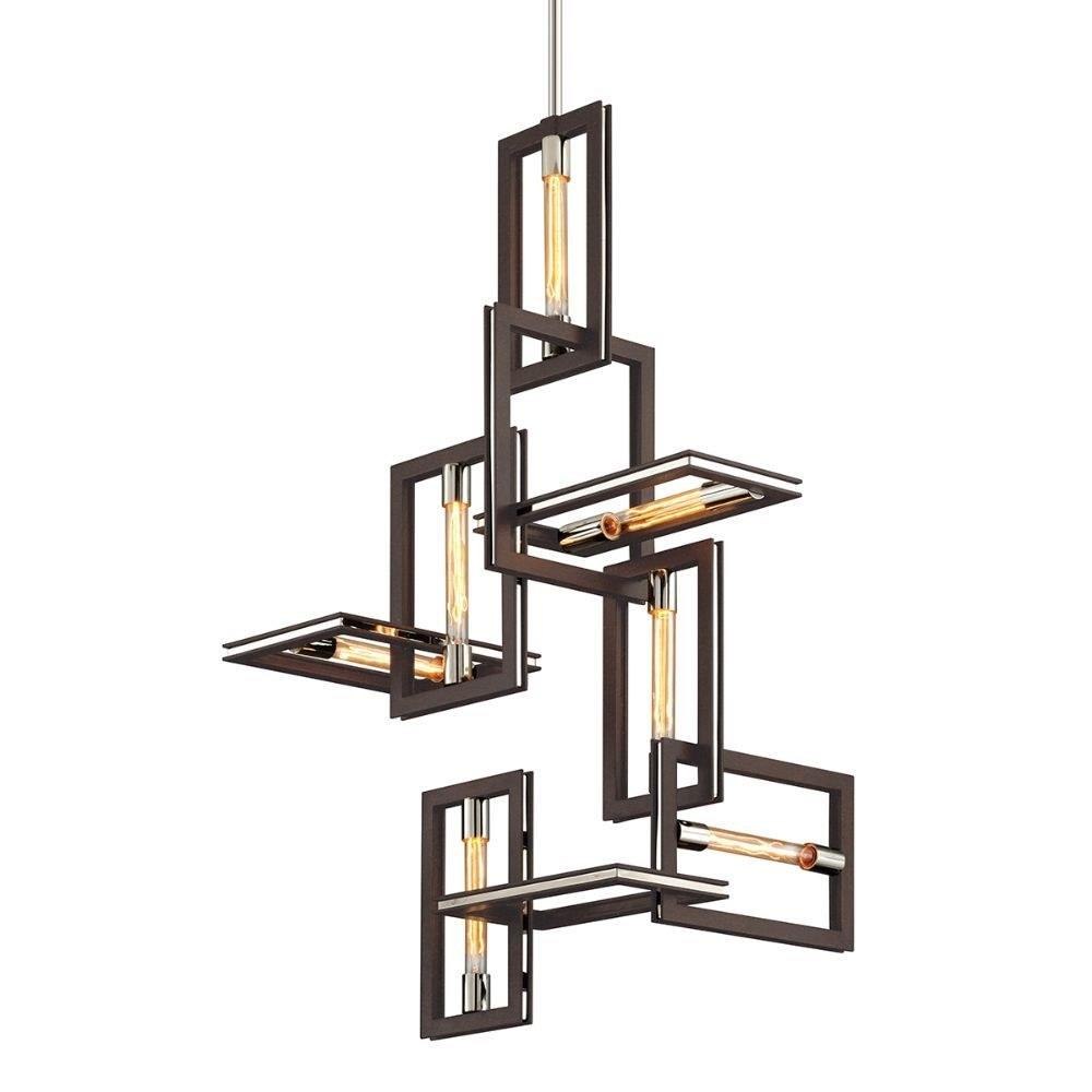 Enigma - 7 Light Chandelier-31.5 Inches Tall and 24.75 Inches Wide