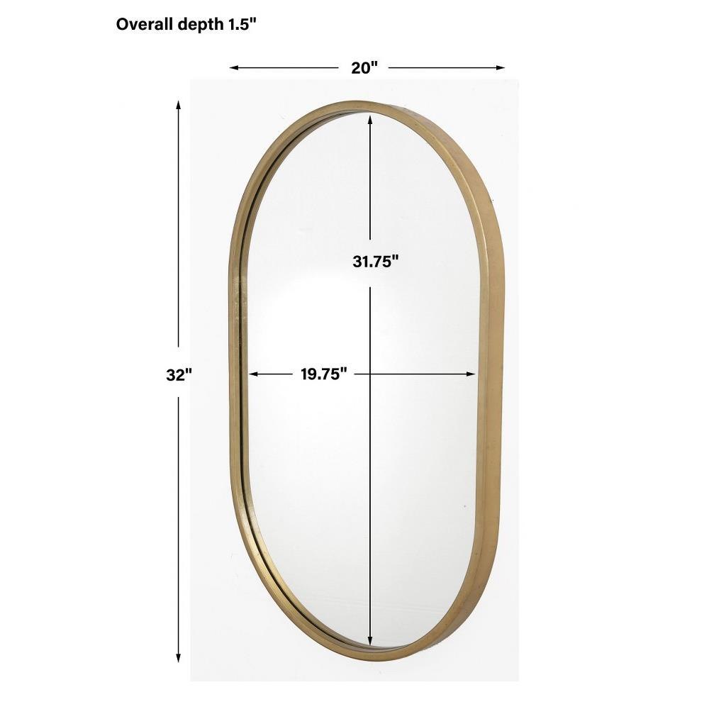 Uttermost - 09735 - Varina - 32 Inch Oval Mirror