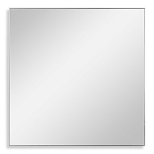 Alexo  - 28 Inch Modern Square Mirror Silver - 1219348
