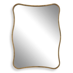 Pavia - Curvy Vanity Mirror-36.25 Inches Tall and 27.5 Inches Wide - 1314459
