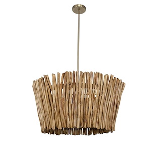 Rhea - 4 Light Chandelier-15 Inch Tall and 29 Inch Wide - 1374545
