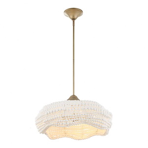 Biddeford - 5 Light Pendant-11.5 Inch Tall and 24 Inch Wide - 1378925