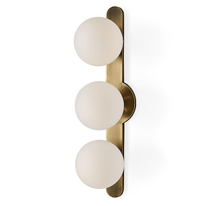 Droplet - 3 Light Wall Sconce-22 Inches Tall and 5 Inches Wide - 1276411