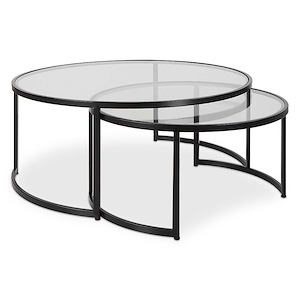Rhea - Coffee Table (Set of 2)-18 Inches Tall and 42 Inches Wide - 1343114