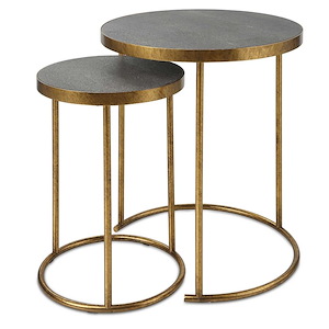 Aragon - Nesting Table (Set of 2)-24 Inches Tall and 19.5 Inches Wide - 1276437