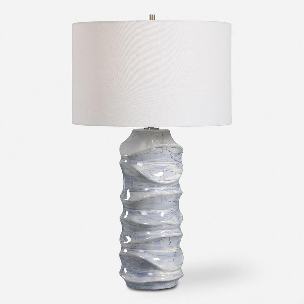 Waves - 1 Light Table Lamp - 16 inches wide by 16 inches deep