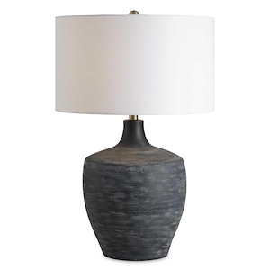 Graphite - 1 Light Table Lamp-24.5 Inches Tall and 18 Inches Wide - 1344964