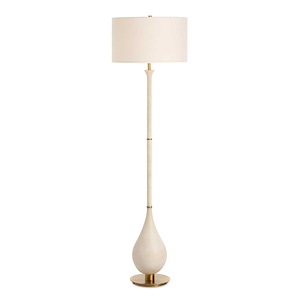 Dewdrop - 1 Light Floor Lamp-64 Inches Tall and 18 Inches Wide - 1364970