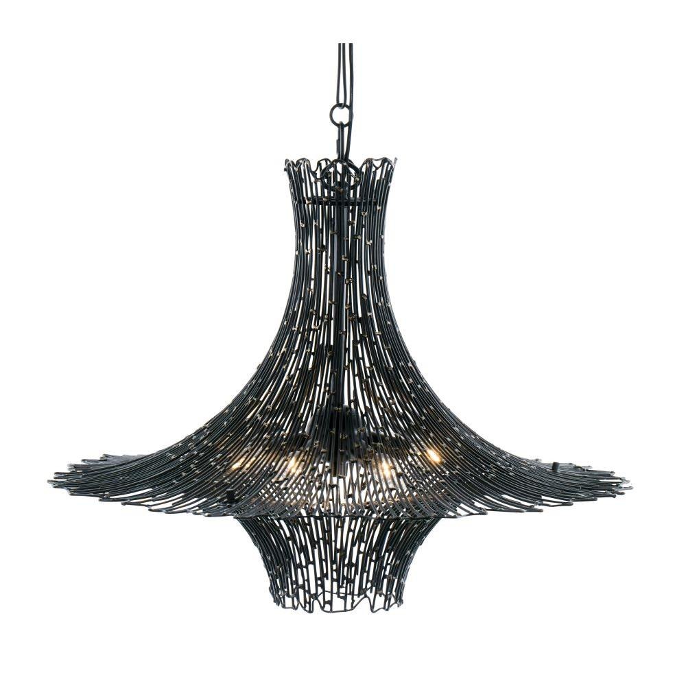 Varaluz Lighting - 320C06CBAG - Rikki - Six Light Chandelier