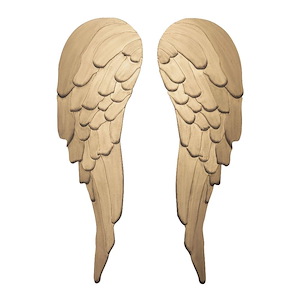 Angel Wings - Wall Art-30 Inches Tall and 23.5 Inches Wide