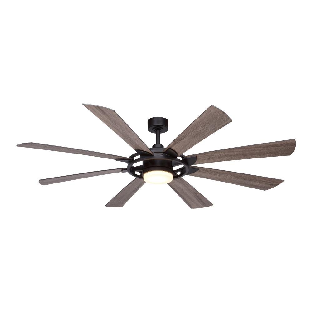 Vaxcel - F0092 - Burlington 1-Light Ceiling Fan in Farmhouse and Dome ...