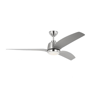 Avila - 3 Blade Ceiling Fan with Light Kit-15.4 Inches Tall and 60 Inches Wide