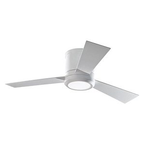 Monte Carlo Fans-3 Blade Ceiling Fan with Handheld Control and Includes Light Kit in Modern Style-42 Inch Wide by 9.2 Inch High