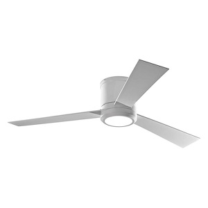 Monte Carlo Fans-3 Blade Ceiling Fan with Handheld Control and Includes Light Kit in Modern Style-52 Inch Wide by 9.2 Inch High