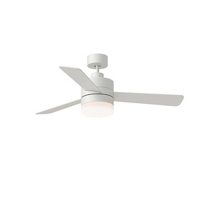 Monte Carlo Fans-Era-3 Blade Ceiling Fan with Light Kit In Modern Style-15 Inch Tall and 44 Inch Wide - 1214103