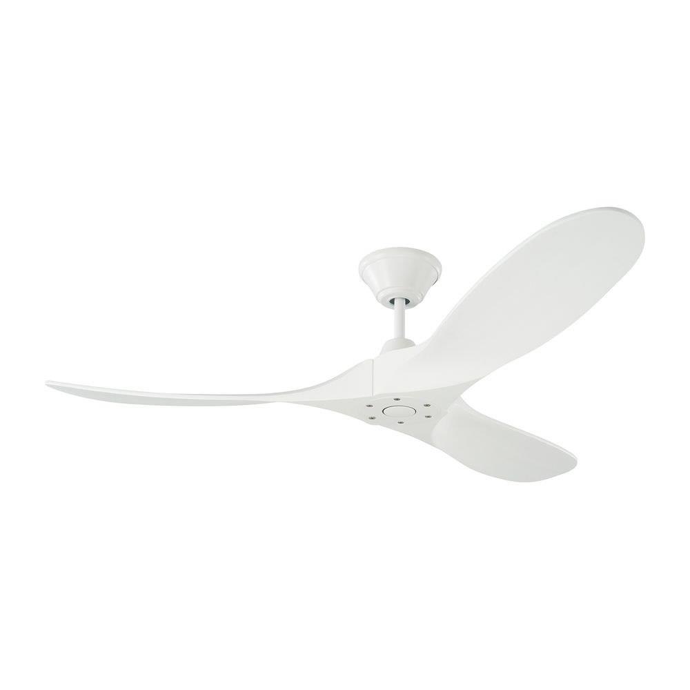 Monte Carlo Fans - Maverick II - 3 Blade Ceiling Fan with Handheld Control in Style - 52 Inch Wide by 13.91 Inch High