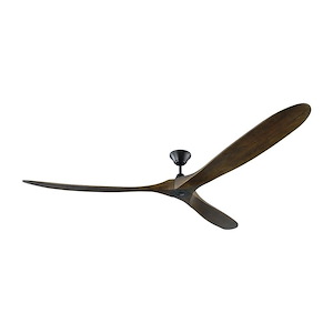 Monte Carlo Fans-Maverick Super Max-3 Blade Ceiling Fan with Handheld Control in Modern Style-88 Inch Wide by 13.69 Inch High