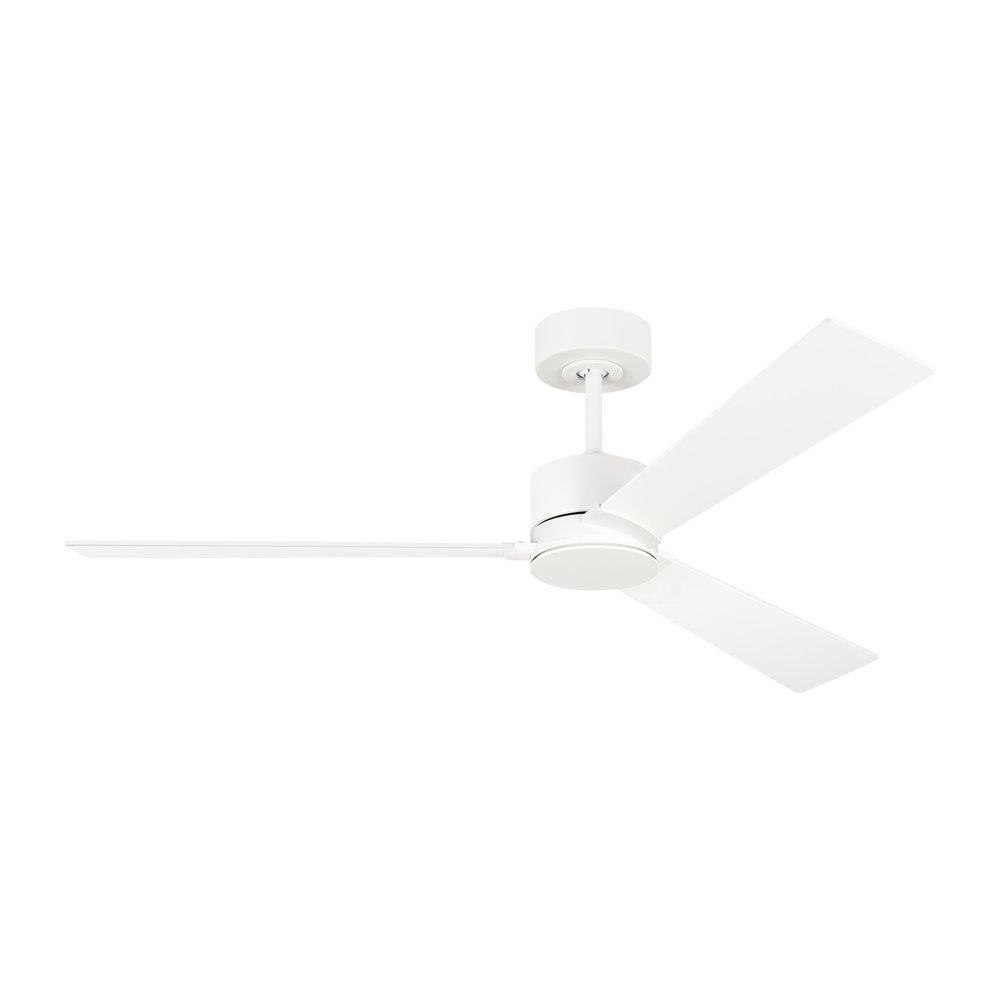 Rozzen-3 Blade Ceiling Fan In Modern Style-12.6 Inch Tall and 52 Inch Wide