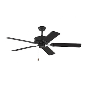 Monte Carlo Fans-Haven-5 Blade Ceiling Fan with Pull Chain Control in  Style-52 Inch Wide by 13.9 Inch High
