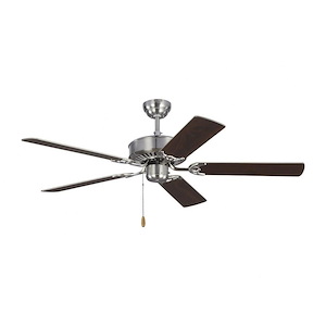 Monte Carlo Fans-Haven DC-5 Blade Ceiling Fan with Pull Chain Control-52 Inch Wide by 18.3 Inch High - 1214083