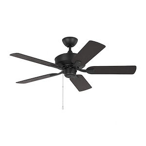 Monte Carlo Fans-Linden-5 Blade Outdoor Ceiling Fan In Traditional Style-13.3 Inch Tall and 44 Inch Wide