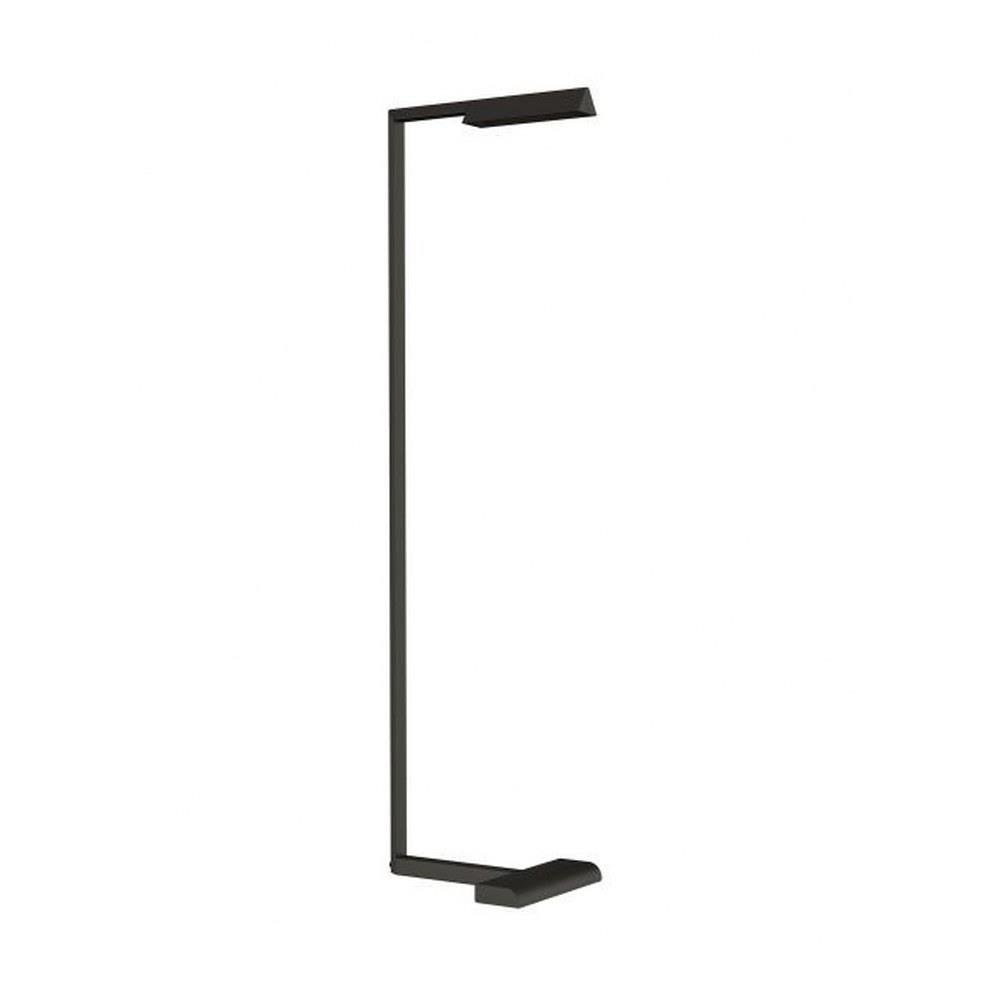 Lara Satin Nickel Duo Modern Floor Lamp - Zest Lighting