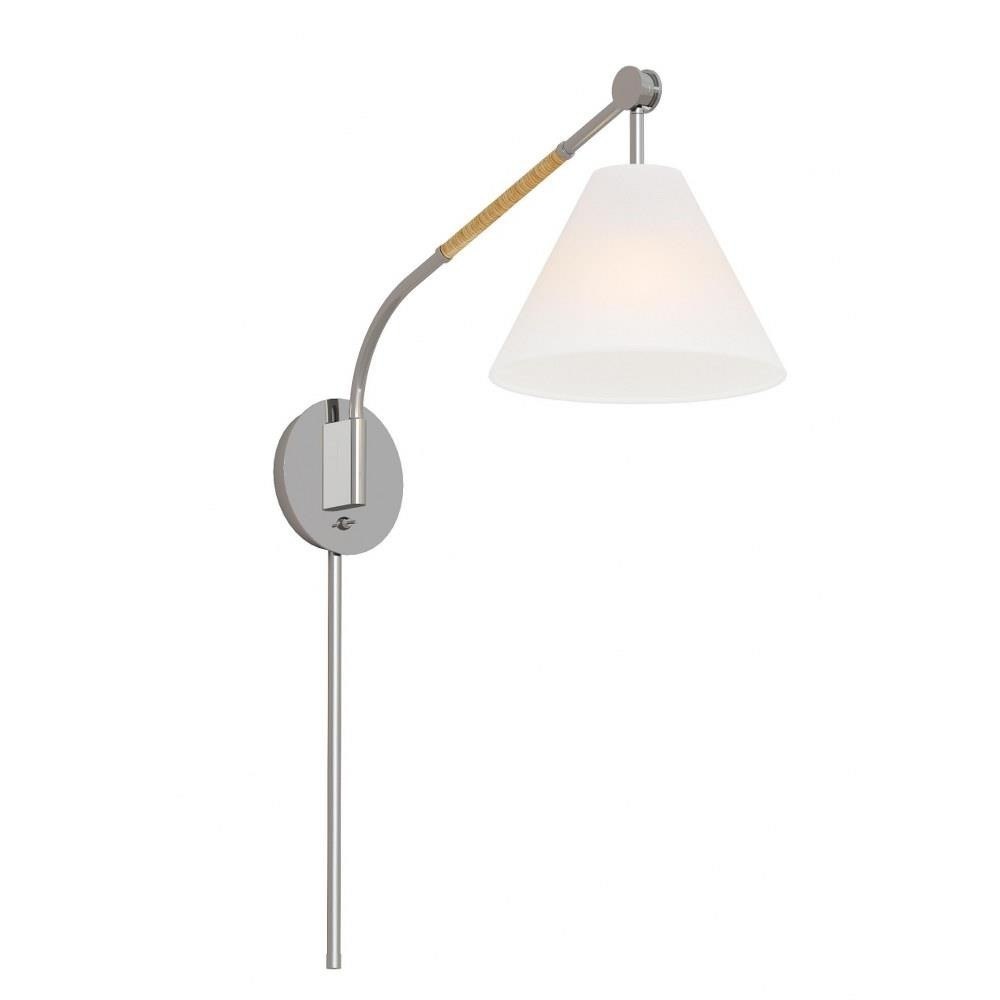 Visual Comfort Studio Collection - AEW1021 - Generation Lighting-Remy-1  Light Medium Task Wall Sconce In Transitional Style-29.25 Inch Tall and 10  Inch Wide