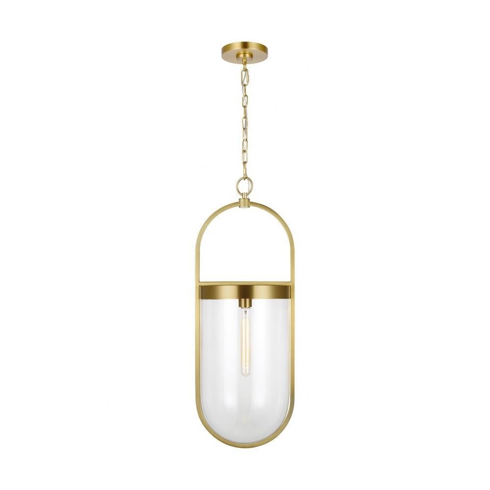 Visual-Comfort-Studio-Collection---CP1361BBS---Generation-Lighting-Blaine-1- Light-Large-Line-Voltage-Pendant-31.13-Inch-Tall-and-11.5-Inch-Wide